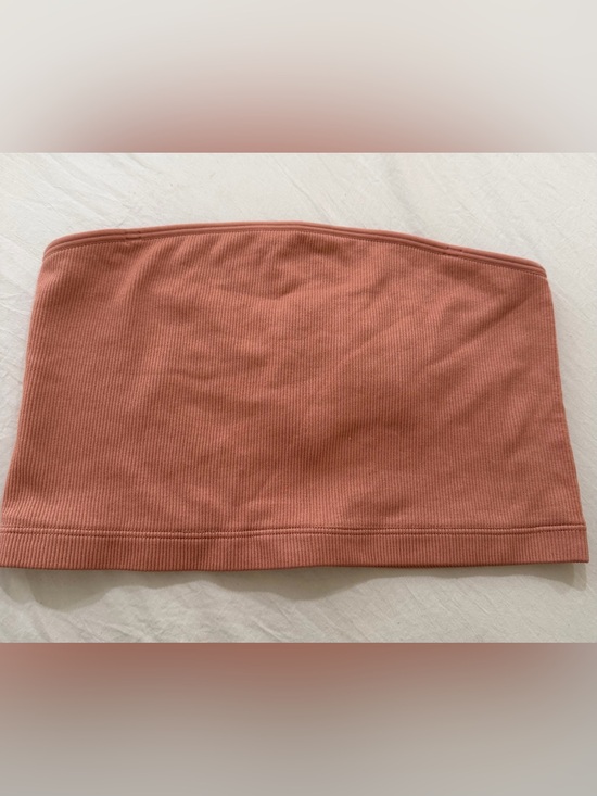 Abercrombie & Fitch Other - Abercrombie & Fitch Ribbed Strapless Tube Top - Rose Clay